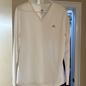 Adidas long sleeve. neck athletic shirt